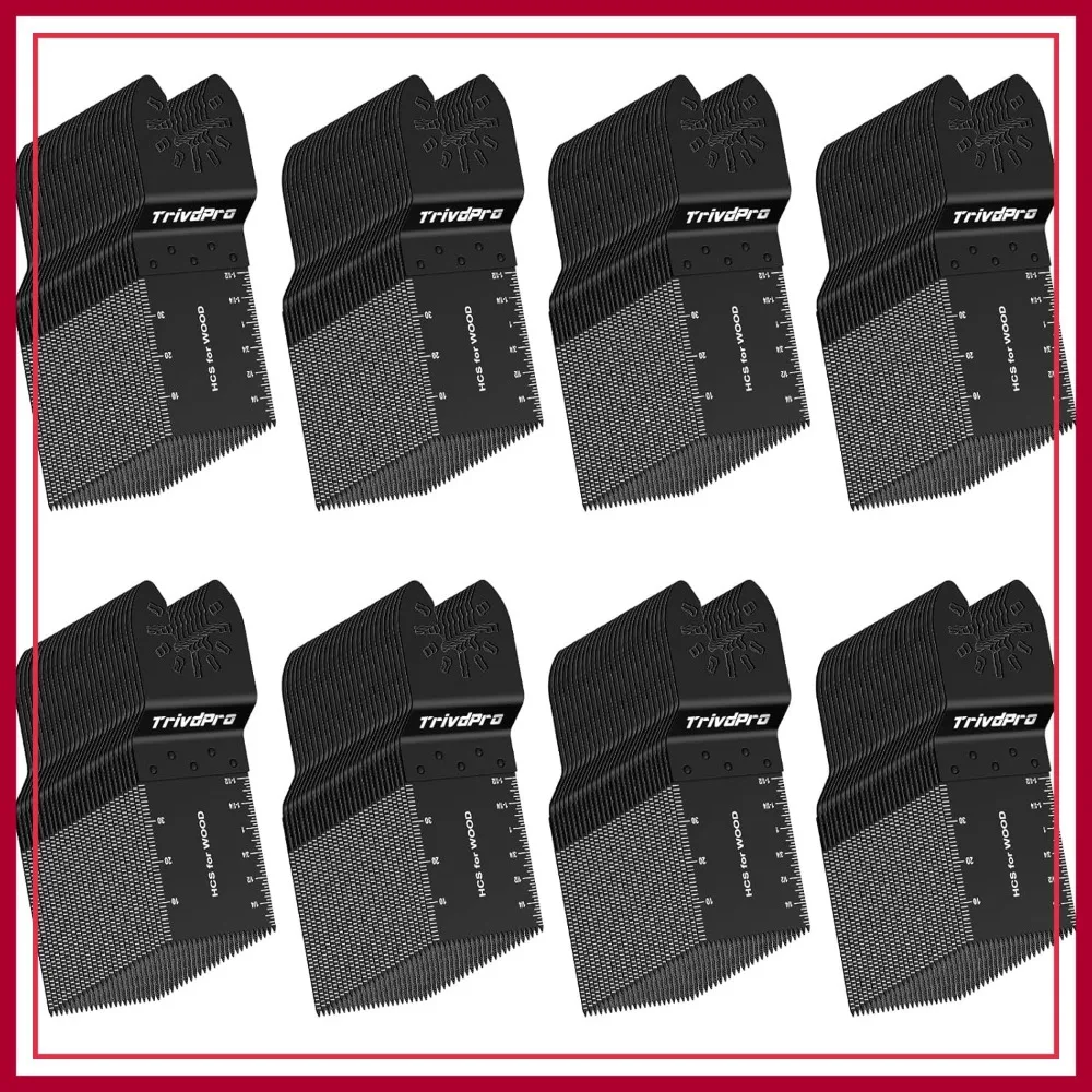 200Pcs Universal Oscillating Tool Blades for Wood, Metal, Drywall - Compatible with Major Brands
200Pcs Universal Oscillating Tool Blades for Wood, Metal, Drywall - Compatible with Major Brands