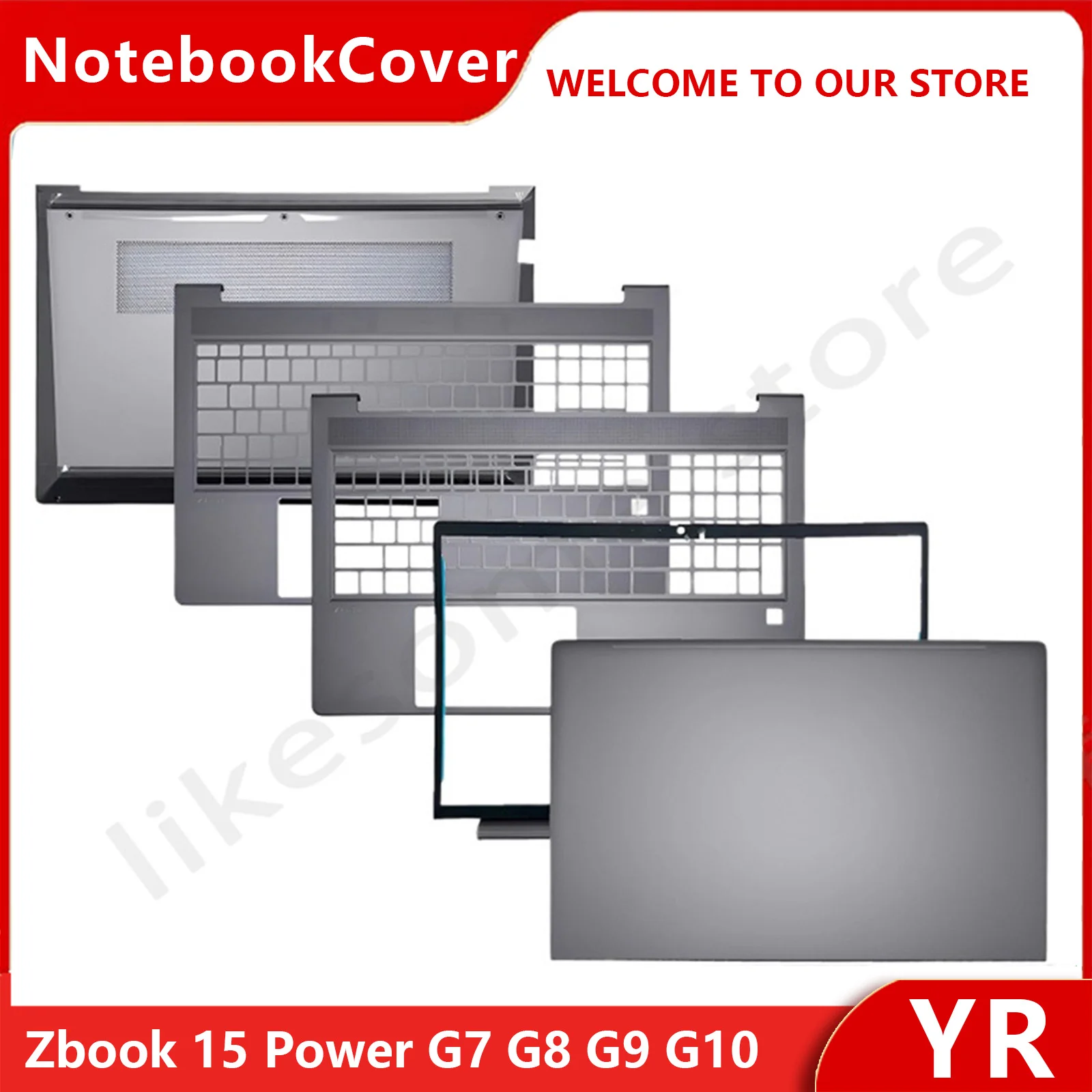 New For HP Zbook 15 Power G7 G8 G9 G10 XW5 Laptop LCD Back Cover Front Bezel Palmrest Upper Keyboard Shell Bottom Base Case Grey
New For HP Zbook 15 Power G7 G8 G9 G10 XW5 Laptop LCD Back Cover Front Bezel Palmrest Upper Keyboard Shell Bottom Base Case Grey