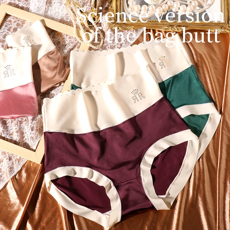4Pcs High Waist Women's Cotton Underwear Plus Size Lingerie Female Panties Seamless Abdomen Underpants Sexy Soft Pantys
4Pcs High Waist Women's Cotton Underwear Plus Size Lingerie Female Panties Seamless Abdomen Underpants Sexy Soft Pantys