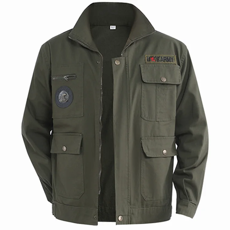 Men's Long Sve Cotton Workwear Jaet Spring Autumn Welding Protective Suit Auttive Repairing Men's Clothing
Men's Long Sve Cotton Workwear Jaet Spring Autumn Welding Protective Suit Auttive Repairing Men's Clothing