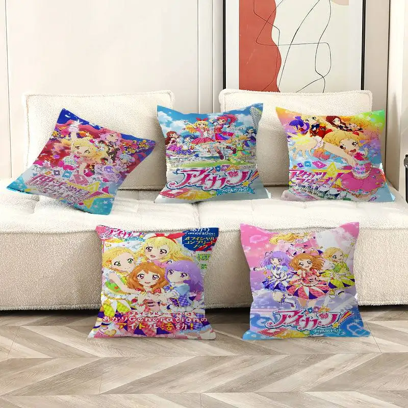 Anime Aikatsu Lucky Dragon pillow cover sofa cushion cover home room decoration children gift
Anime Aikatsu Lucky Dragon pillow cover sofa cushion cover home room decoration children gift