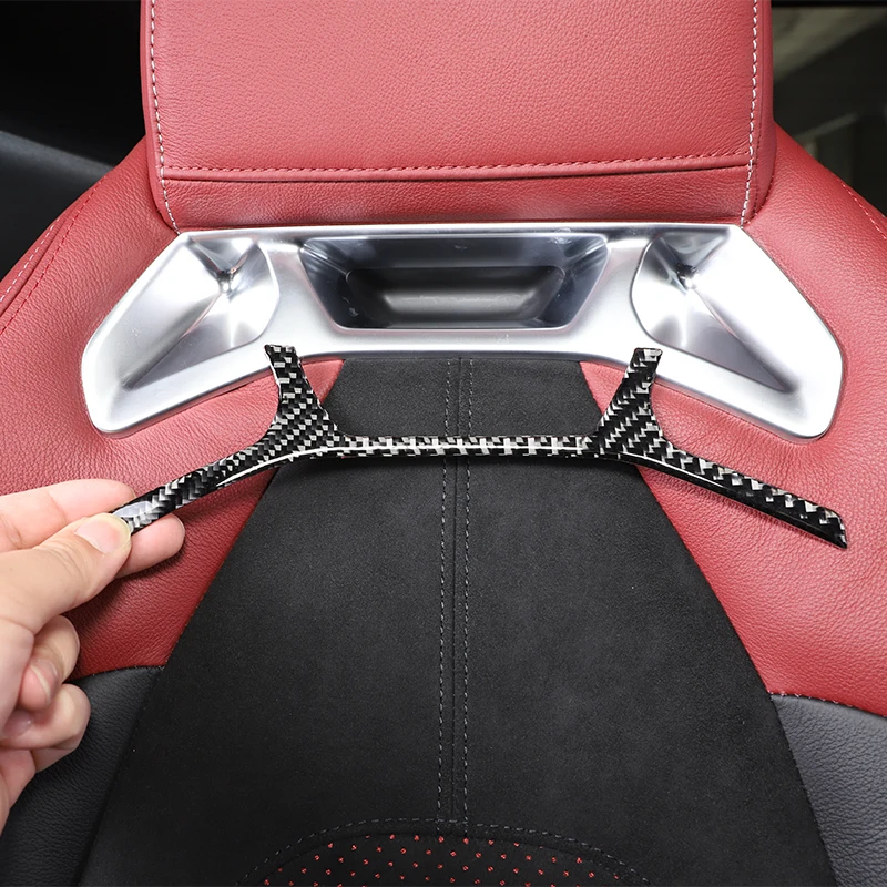 For Toyota Supra GR A90 2019-2022 Car Styling Soft Carbon Fiber Seat Back Trim Sticker Car Interior Tuning Accessories
For Toyota Supra GR A90 2019-2022 Car Styling Soft Carbon Fiber Seat Back Trim Sticker Car Interior Tuning Accessories