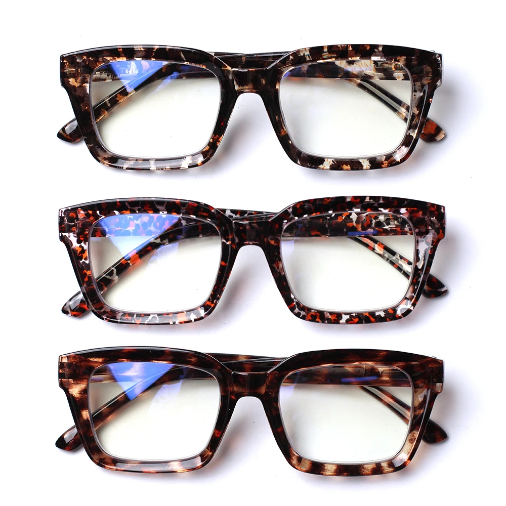 Henotin Square Reading Glasses Men Women Large Frame Fashion Presbyopia Eyeglasses Diopter +2.0+2.25+2.5+3.0+3.5
Henotin Square Reading Glasses Men Women Large Frame Fashion Presbyopia Eyeglasses Diopter +2.0+2.25+2.5+3.0+3.5