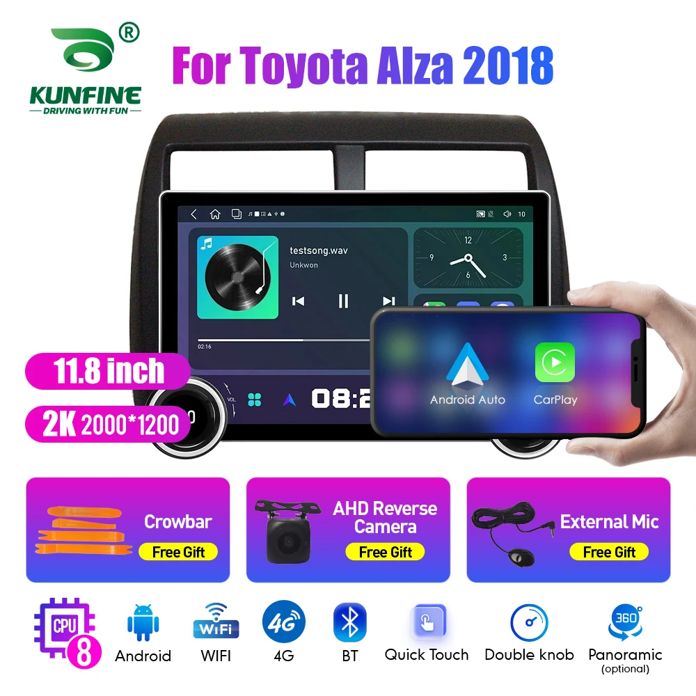 11.8 Inch 2K Double Knobs 2 Din Car Radio For Honda Alza 2018 Car Radio DVD Multimedia Video Player Android Auto Carplay
11.8 Inch 2K Double Knobs 2 Din Car Radio For Honda Alza 2018 Car Radio DVD Multimedia Video Player Android Auto Carplay