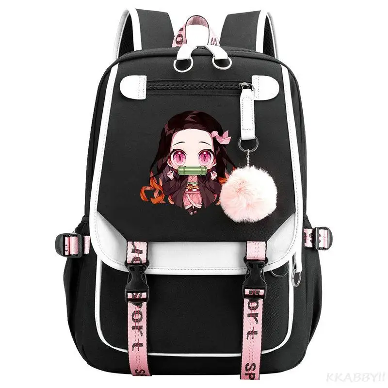 Anime Demon Slayer Agatsuma Zenitsu School Bag Oxford Laptop Bags Boy Girl School Backpack Large Capacity Travel Bag For Kids
Anime Demon Slayer Agatsuma Zenitsu School Bag Oxford Laptop Bags Boy Girl School Backpack Large Capacity Travel Bag For Kids