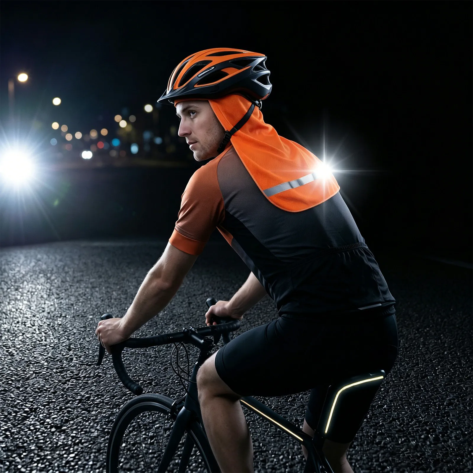 Reflective Strip Cycling Skull Cap Big Cooling Sun Shade Neck Cover Soft Washable Hat Skull Caps for Men Hard Hat Liner
Reflective Strip Cycling Skull Cap Big Cooling Sun Shade Neck Cover Soft Washable Hat Skull Caps for Men Hard Hat Liner