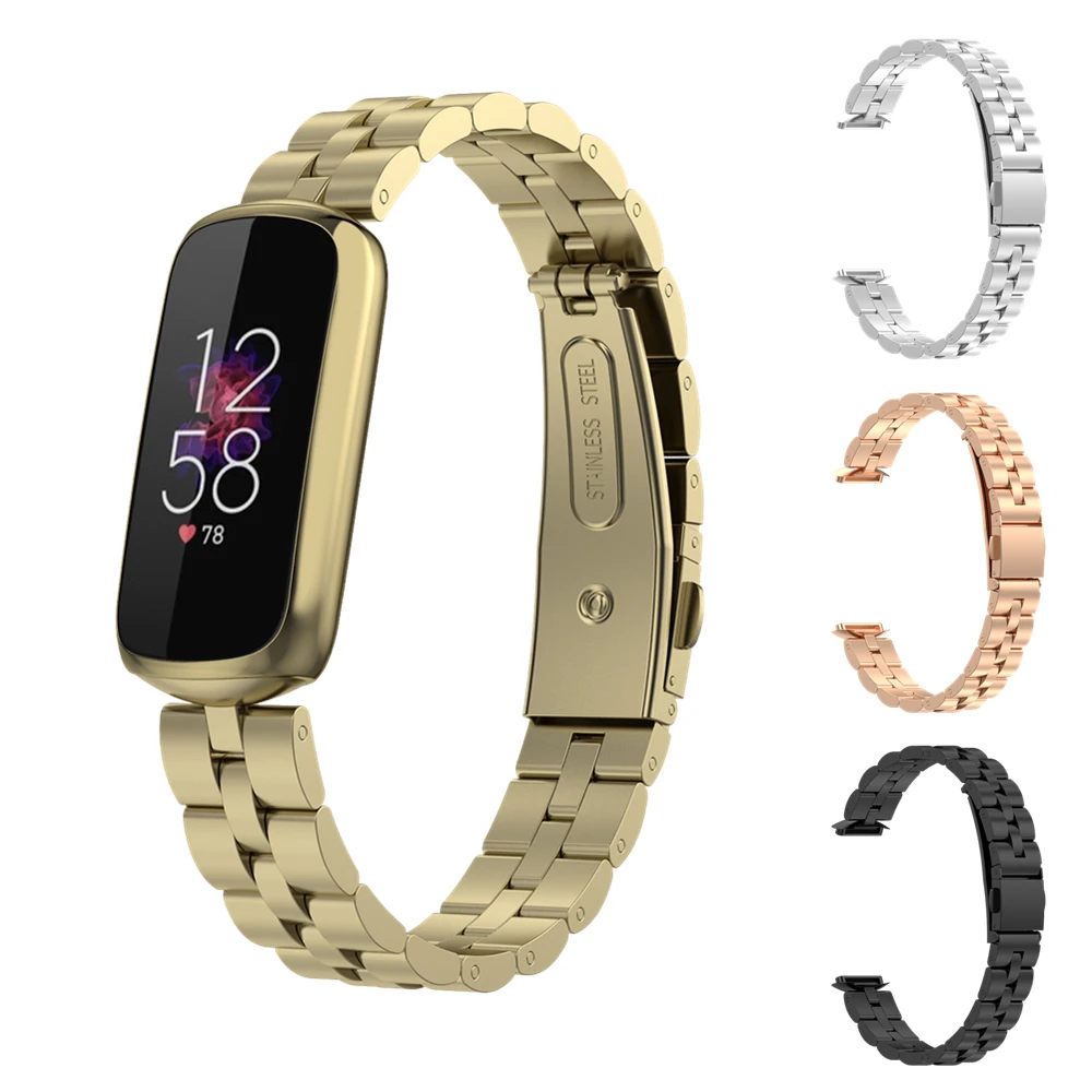 Metal Watch Band Strap For Fitbit Luxe Bracelet Smart Watches Stainless Steel Wrist Strap For Fitbit Luxe Special Edition Band
Metal Watch Band Strap For Fitbit Luxe Bracelet Smart Watches Stainless Steel Wrist Strap For Fitbit Luxe Special Edition Band