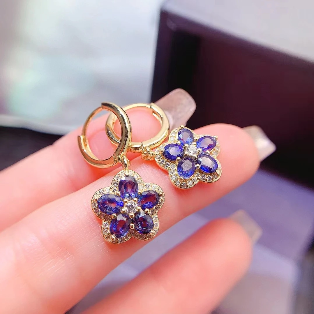 Allergy Free Gold Plated Sapphire Hoop Earrings 3mm*5mm Total 1.5ct Natural Sapphire Earrings 925 Silver Sapphire Jewelry
Allergy Free Gold Plated Sapphire Hoop Earrings 3mm*5mm Total 1.5ct Natural Sapphire Earrings 925 Silver Sapphire Jewelry