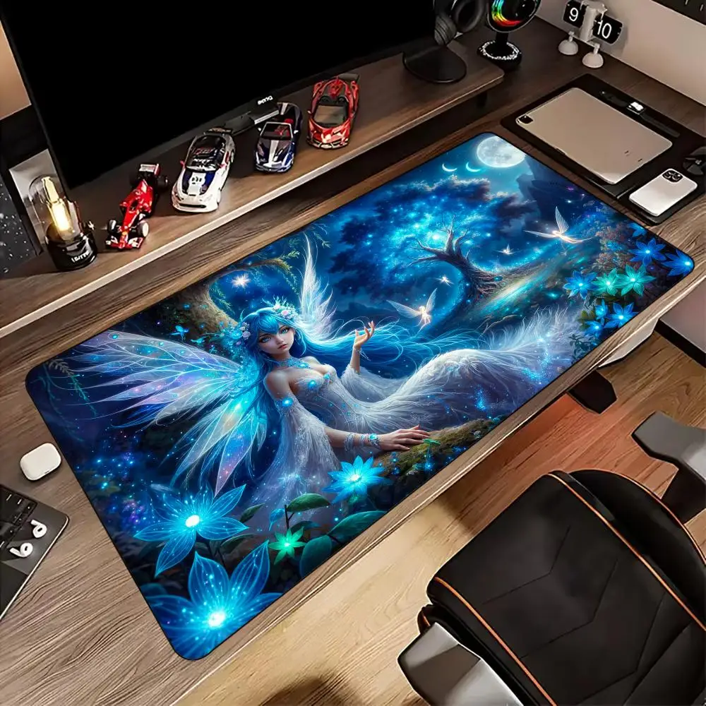 Blue fairy theme anime Mouse Pad Desk Mat Gaming mat gamer pc accessories non-Slip rubber base keyboard mouse pads maus pad
Blue fairy theme anime Mouse Pad Desk Mat Gaming mat gamer pc accessories non-Slip rubber base keyboard mouse pads maus pad