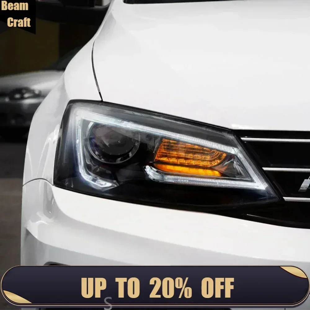 Авто передние фонари в сборе для VW Jetta Sagitar 2012-2018, обновленная фара в стиле A5, светодиодная линза для автомобильного проектора, горячая распродажа, аксессуары
Авто передние фонари в сборе для VW Jetta Sagitar 2012-2018, обновленная фара в стиле A5, светодиодная линза для автомобильного проектора, горячая распродажа, аксессуары