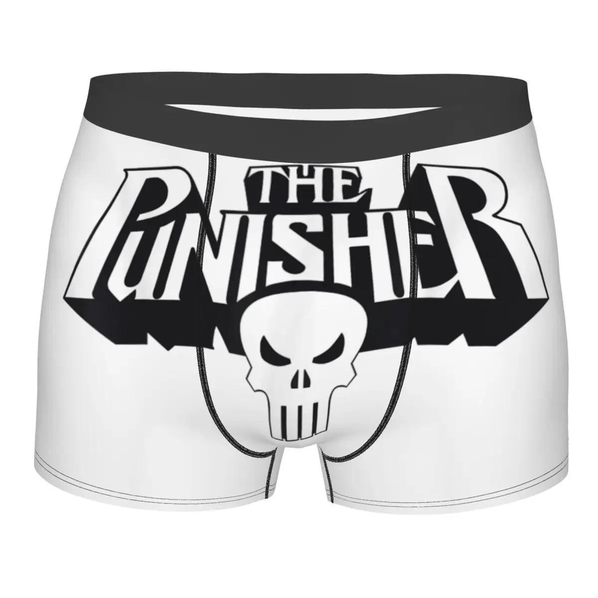 Men The Punisher Skull Logo Underwear Comic Daredevil Funny Boxer Briefs Shorts Panties Male Mid Waist Underpants
Men The Punisher Skull Logo Underwear Comic Daredevil Funny Boxer Briefs Shorts Panties Male Mid Waist Underpants