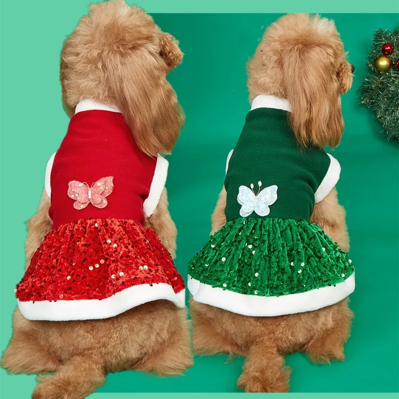 1pc Pet Christmas Graphic Dress Dog Outfit Thermal Holiday Puppy Costume Warm Pet Clothes Creative Dog Skirt
1pc Pet Christmas Graphic Dress Dog Outfit Thermal Holiday Puppy Costume Warm Pet Clothes Creative Dog Skirt