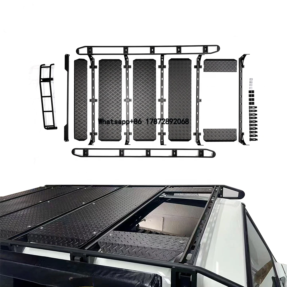 Sunroof Luggage with Ladder for W463 W464 W465 Long or Short for Option G Class Roof Rack off Road Car Accessories Auto Parts
Sunroof Luggage with Ladder for W463 W464 W465 Long or Short for Option G Class Roof Rack off Road Car Accessories Auto Parts