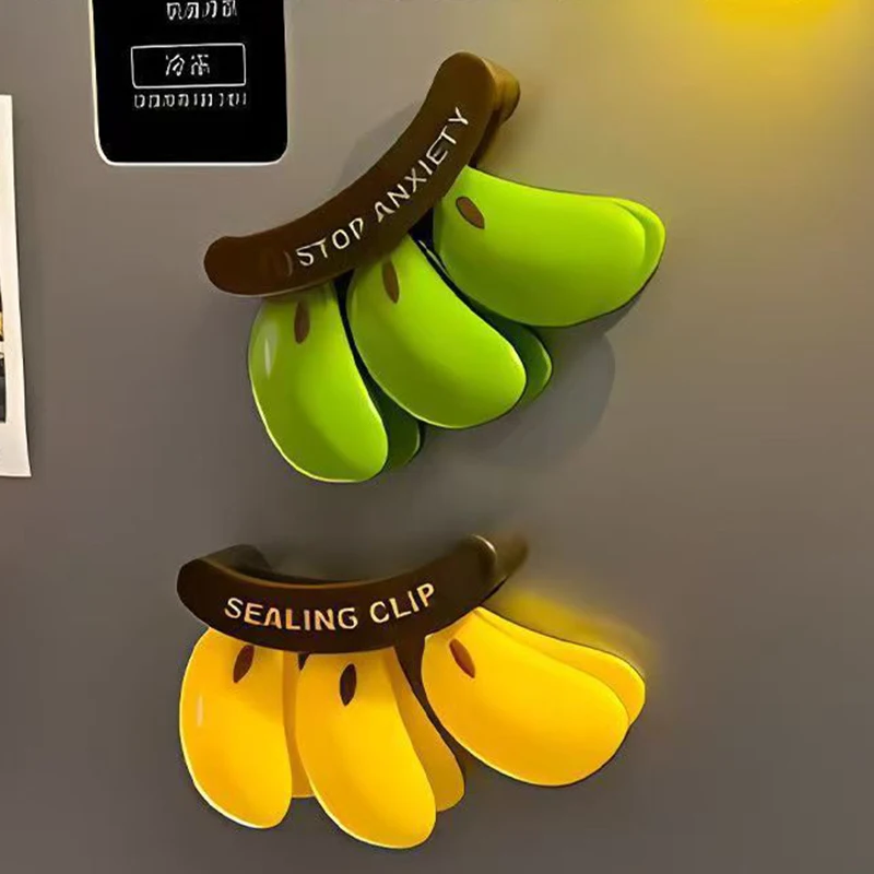 Plastic Banana Magnetic Sealing Clip Moisture-proof Hand Press Fresh-keeping Clip Multifunctional Household Food Bag Clip
Plastic Banana Magnetic Sealing Clip Moisture-proof Hand Press Fresh-keeping Clip Multifunctional Household Food Bag Clip