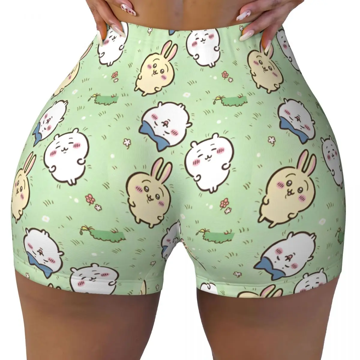 Women's Lift Yoga Sports Short Chiikawa Anime High Waist Shorts Kawaii Cartoon Gym Biker Running Pants
Women's Lift Yoga Sports Short Chiikawa Anime High Waist Shorts Kawaii Cartoon Gym Biker Running Pants