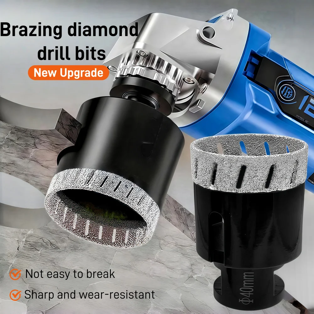 M14 пористая острая сухая вакуумная пайка, мраморная кладка, сверлильная пила, алмазная дрель для керамической плитки, гранита, мрамора
M14 пористая острая сухая вакуумная пайка, мраморная кладка, сверлильная пила, алмазная дрель для керамической плитки, гранита, мрамора