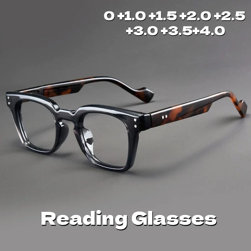 2025 Anti Blue Light Large Frame Reading Glasses Neutral Presbyopia Square Frame Glasses Fashionable Thick Frame Reading Glasses
2025 Anti Blue Light Large Frame Reading Glasses Neutral Presbyopia Square Frame Glasses Fashionable Thick Frame Reading Glasses