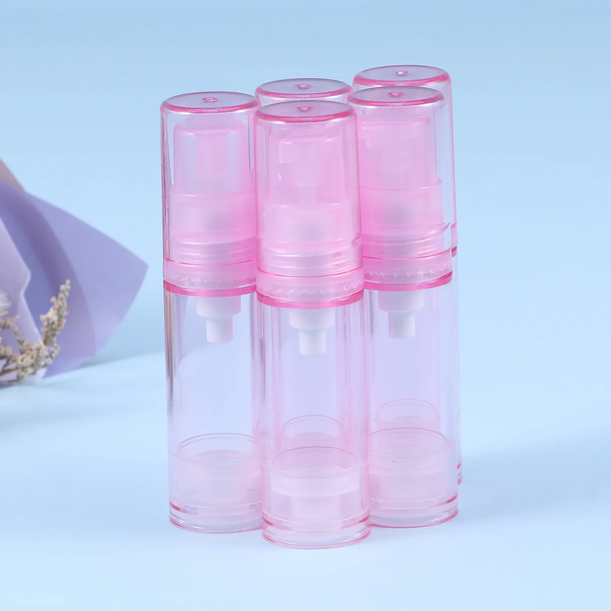 4 Pcs Automatic Liquid Dispense Travel Bottles for Toiletries Lotion Pump Refillable
4 Pcs Automatic Liquid Dispense Travel Bottles for Toiletries Lotion Pump Refillable