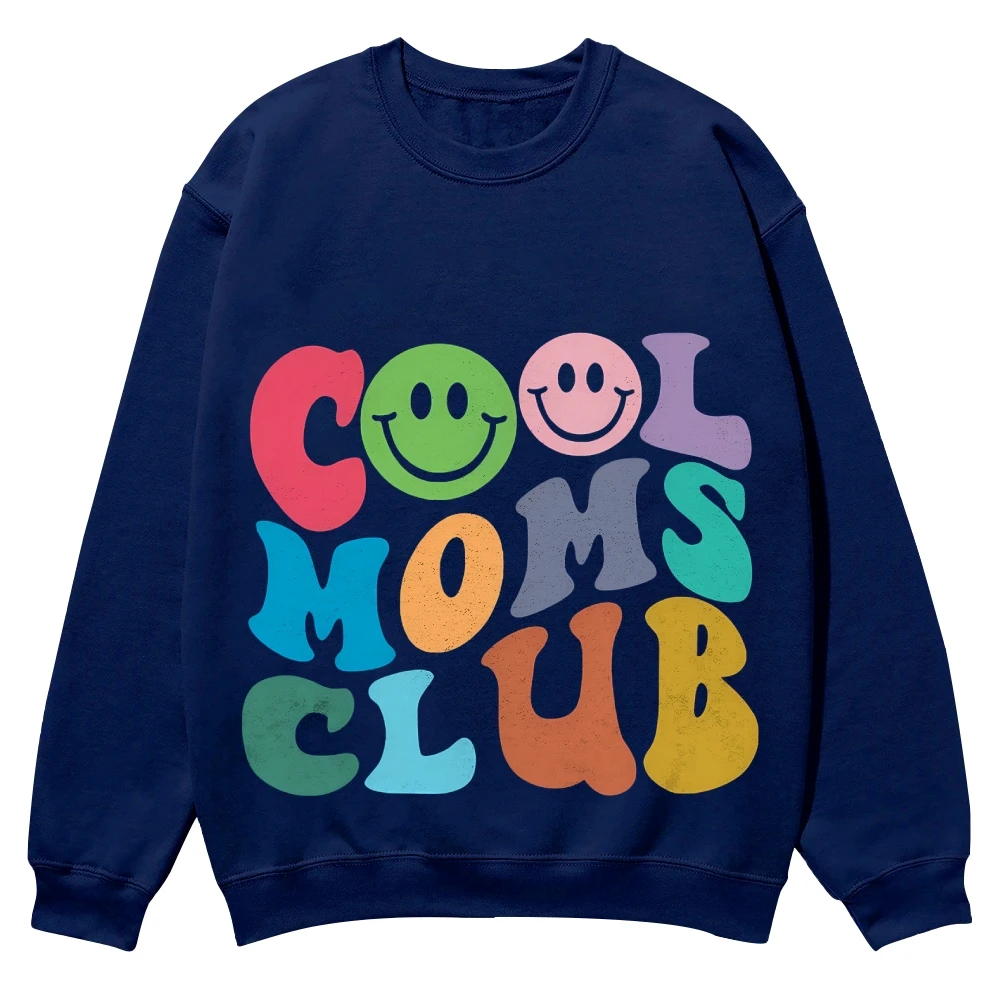 Модная толстовка с рисунком Cool Moms Club, повседневная толстовка, модная рубашка с длинными рукавами, удобный свитер цвета, толстовка унисекс
Модная толстовка с рисунком Cool Moms Club, повседневная толстовка, модная рубашка с длинными рукавами, удобный свитер цвета, толстовка унисекс