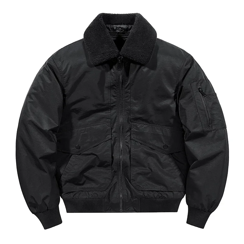 Fashionable Men's Autumn and Winter New Windproof and Cold Proof Jacket Men's Warm Fur Collar Cotton Jacket Men's Casual Loose
Fashionable Men's Autumn and Winter New Windproof and Cold Proof Jacket Men's Warm Fur Collar Cotton Jacket Men's Casual Loose