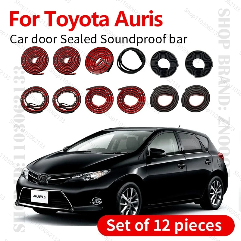 Для Toyota Auris 2006-2018 гг., уплотнительная лента для двери автомобиля, резиновая двухслойная уплотнительная защита, звукоизоляционная пылезащитная уплотнительная лента, набор из 12 шт. 
Для Toyota Auris 2006-2018 гг., уплотнительная лента для двери автомобиля, резиновая двухслойная уплотнительная защита, звукоизоляционная пылезащитная уплотнительная лента, набор из 12 шт.