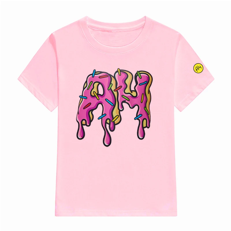 Donut A4 Kids 100% Cotton T-Shirt Pink Short Sleeve Summer Top for Boys Girls 3-8 Years Soft Breathable Children's Tee
Donut A4 Kids 100% Cotton T-Shirt Pink Short Sleeve Summer Top for Boys Girls 3-8 Years Soft Breathable Children's Tee