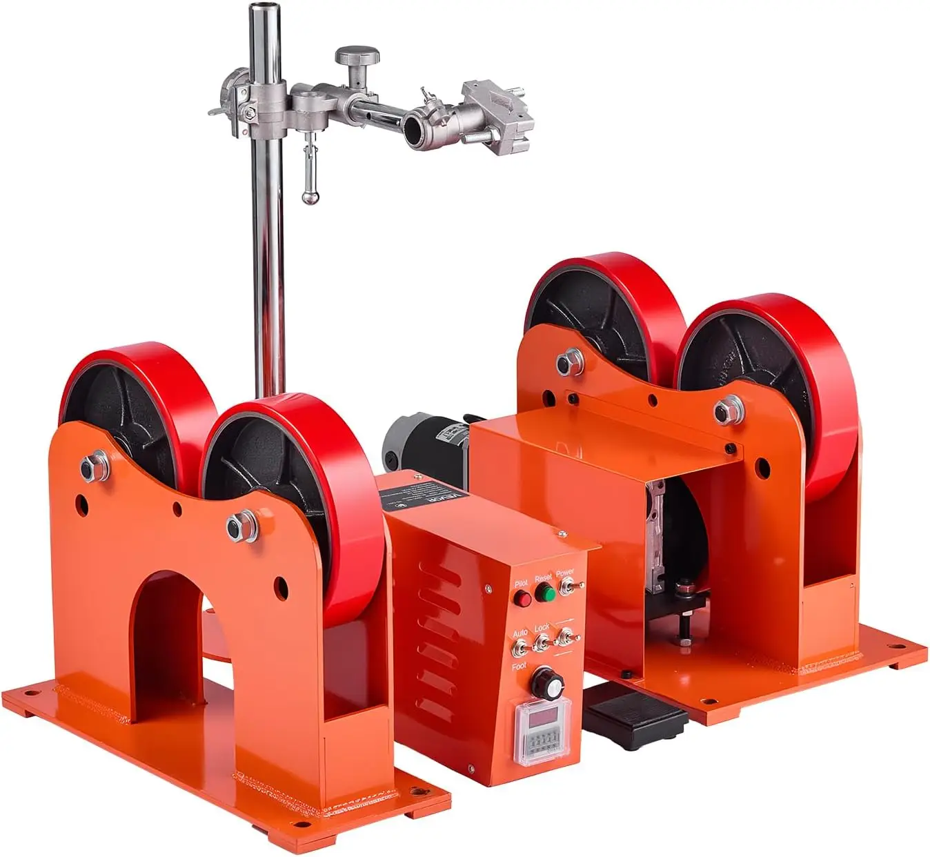 VEVOR Turning Rolls Linkage Roller, 2205 lbs Load Capacity, 2"-24" Diameter Adjustable, PU Rollers, Pipe Tank Turning Rolls Link
VEVOR Turning Rolls Linkage Roller, 2205 lbs Load Capacity, 2"-24" Diameter Adjustable, PU Rollers, Pipe Tank Turning Rolls Link