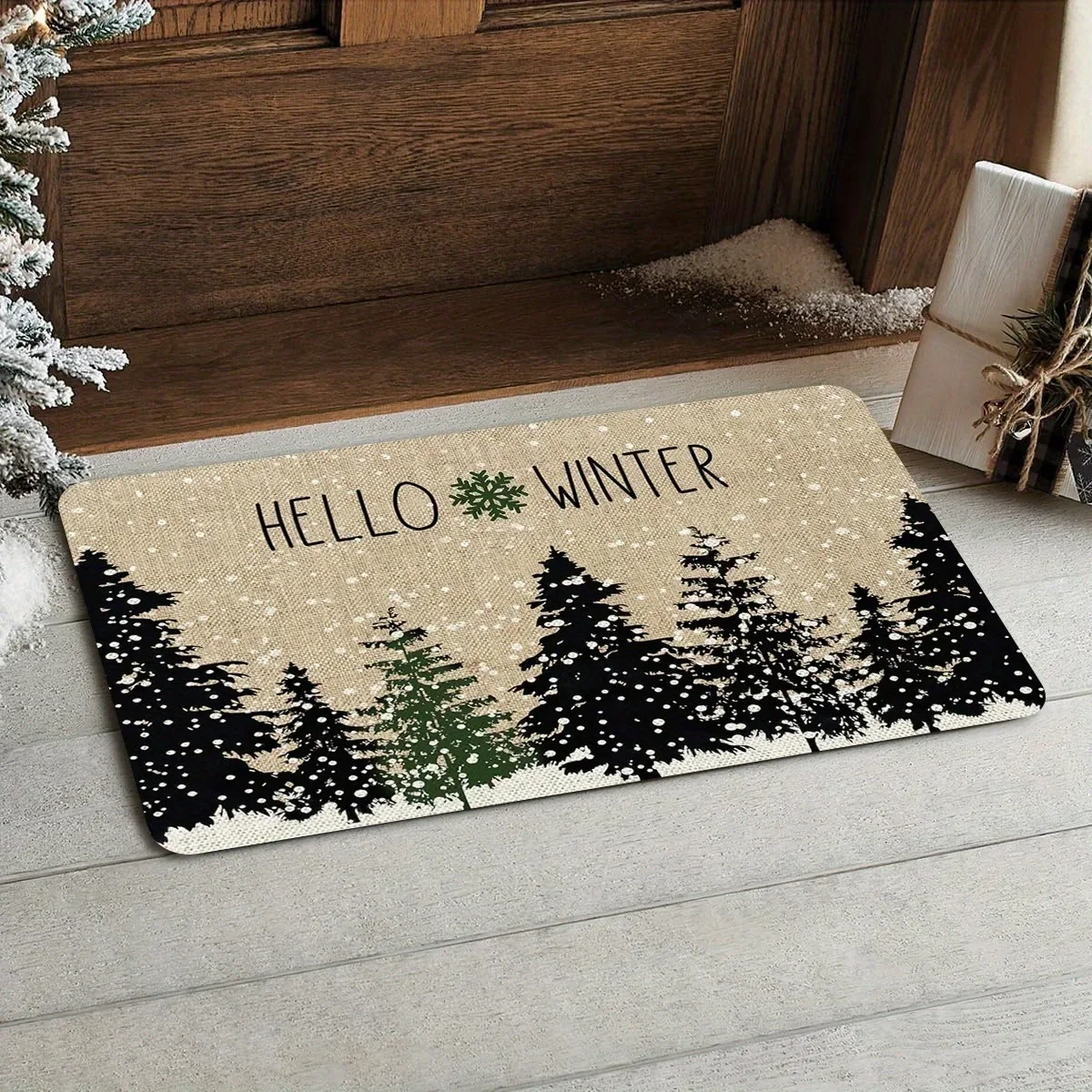 VIKAMA Christmas Tree Pattern Rug Bedroom, Living Room, Hallway Entrance Door Mat Soft and Comfortable Rug Home Decor
VIKAMA Christmas Tree Pattern Rug Bedroom, Living Room, Hallway Entrance Door Mat Soft and Comfortable Rug Home Decor