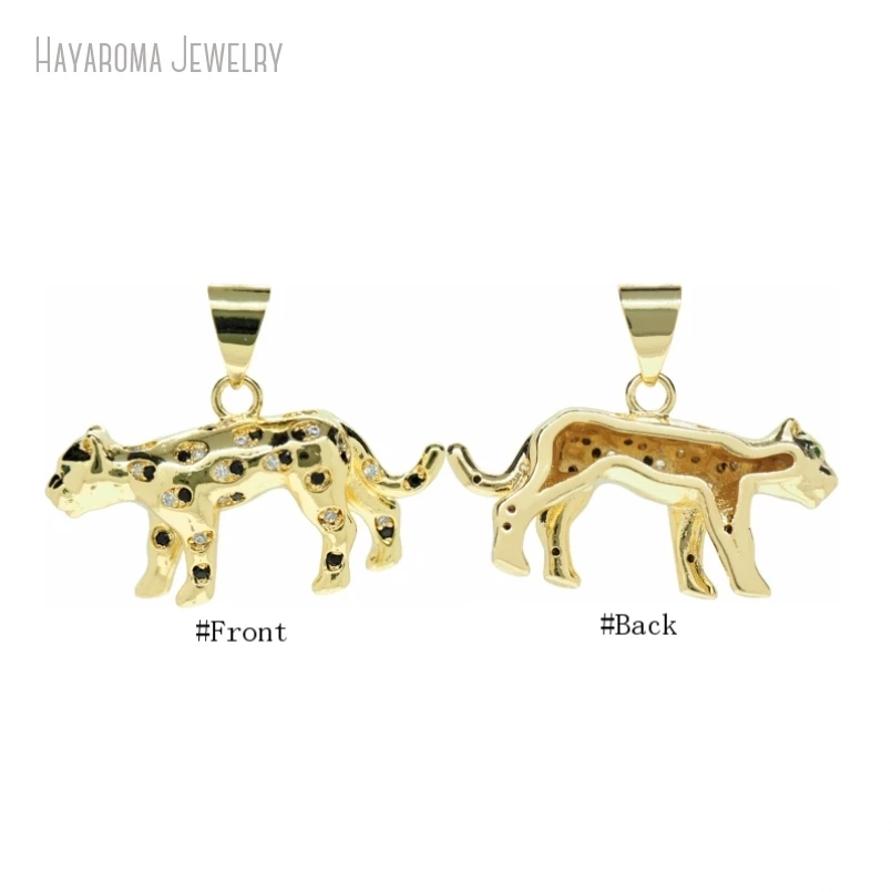 10Pcs Gold Color Metal Cubic Zirconia Invisible Setting Copper Jewelry Wholesale Animal Leopard Pendant PM52487
10Pcs Gold Color Metal Cubic Zirconia Invisible Setting Copper Jewelry Wholesale Animal Leopard Pendant PM52487