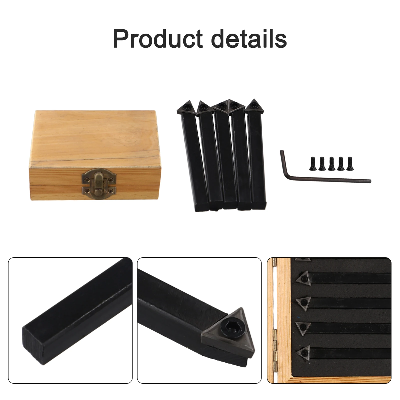 Carbide Tip Tool Holder 1/4 Shank Lathe Tool For Industrial Use High Reliability Rotatable Insert Stable Performance
Carbide Tip Tool Holder 1/4 Shank Lathe Tool For Industrial Use High Reliability Rotatable Insert Stable Performance