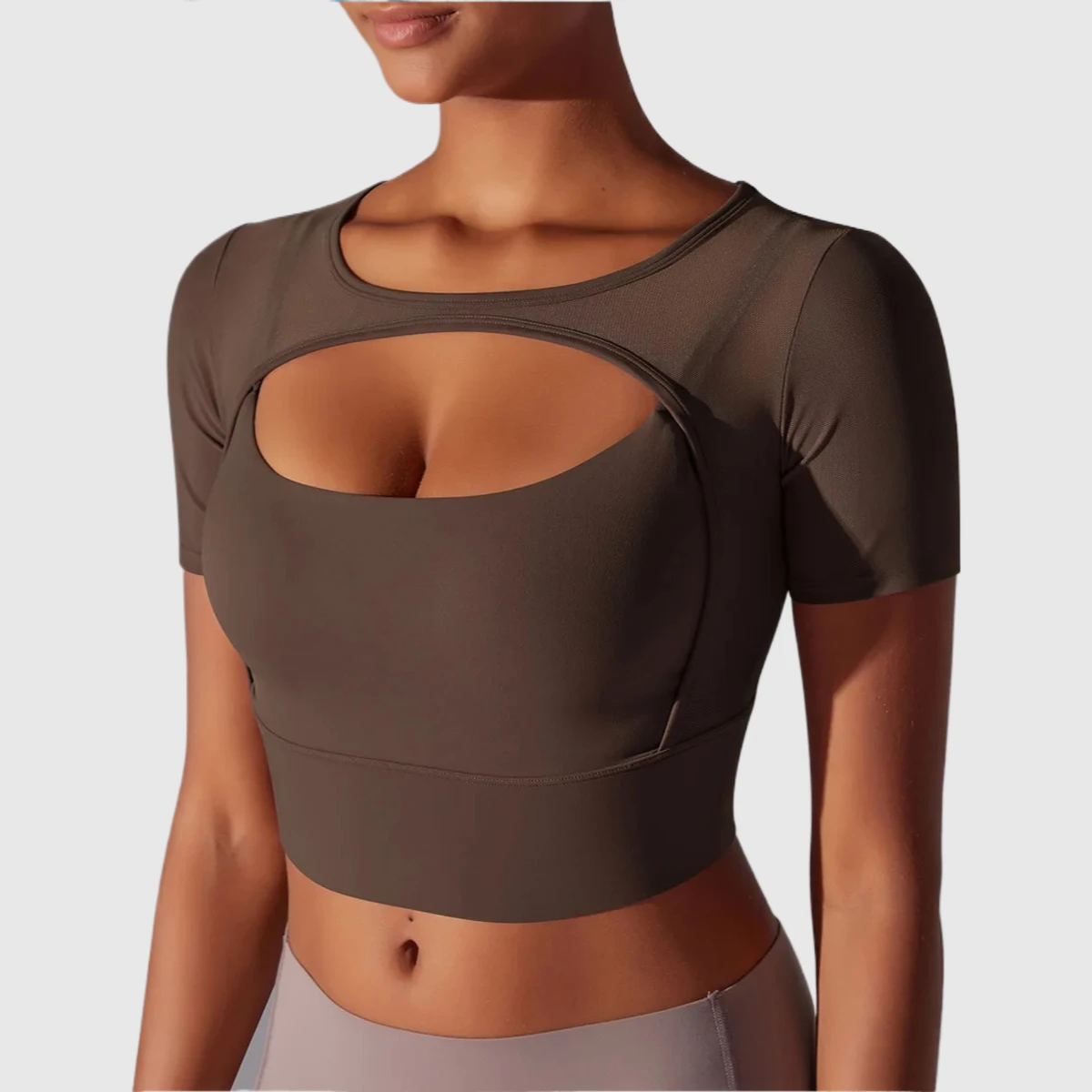 Классический однотонный спортивный бюстгальтер с сетчатой отделкой — двухслойная майка без рукавов для бега, йоги и тренажерного зала, женские тренировки Essential
Классический однотонный спортивный бюстгальтер с сетчатой отделкой — двухслойная майка без рукавов для бега, йоги и тренажерного зала, женские тренировки Essential