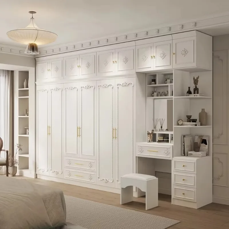 White Luxury Large Wardrobes Hanging Clothes Clothes Organizer Wardrobe Closet Bedroom Storage Armarios De Ropa Home Furniture
White Luxury Large Wardrobes Hanging Clothes Clothes Organizer Wardrobe Closet Bedroom Storage Armarios De Ropa Home Furniture