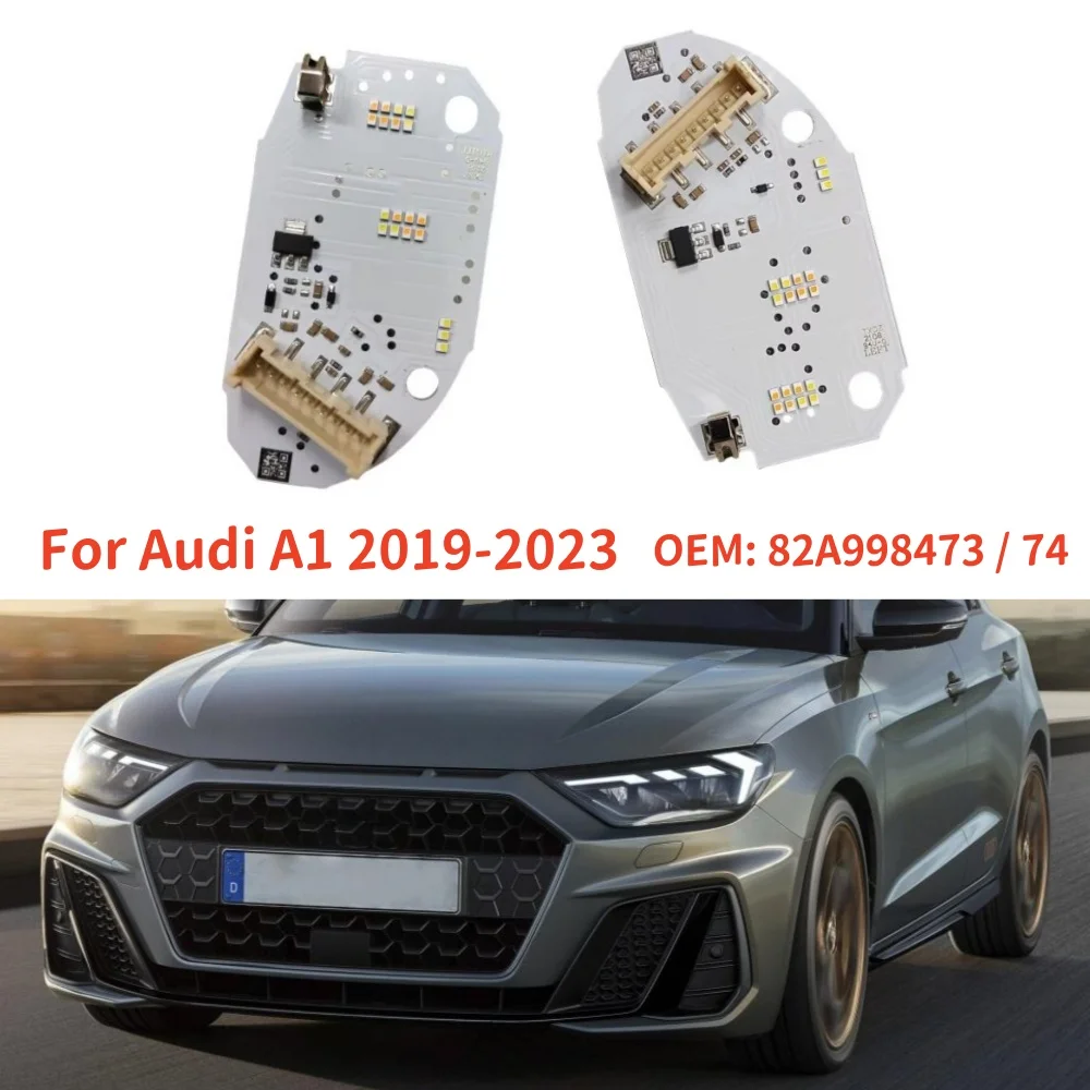 White DRL LED Boards 82A998473 82A998474 For Audi A1 2019-2023 LED Headlight Daytime Running Light Turn Signal Chips Lightsource
White DRL LED Boards 82A998473 82A998474 For Audi A1 2019-2023 LED Headlight Daytime Running Light Turn Signal Chips Lightsource