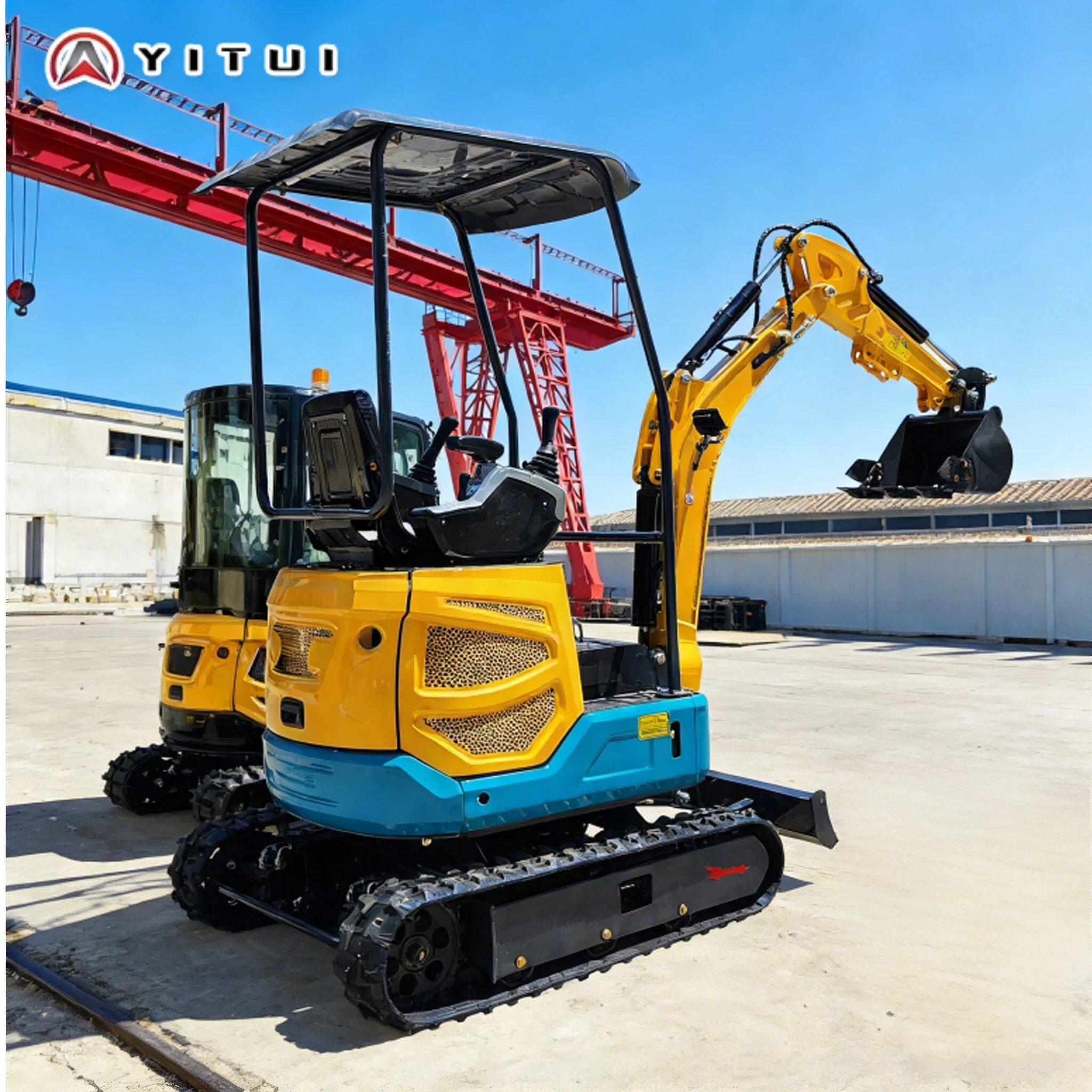 Hot 2.0 Ton Mini Excavator 360° Rotation | Rubber Track Digger Kubota Engine For Home & Garden Customized
Hot 2.0 Ton Mini Excavator 360° Rotation | Rubber Track Digger Kubota Engine For Home & Garden Customized