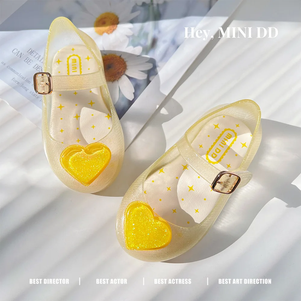 New Summer Kids Princess Shoes Cute Heart Girls Crystal Jelly Sandals Soft Sole Comfortable Toddler Baby Beach Sandals
New Summer Kids Princess Shoes Cute Heart Girls Crystal Jelly Sandals Soft Sole Comfortable Toddler Baby Beach Sandals