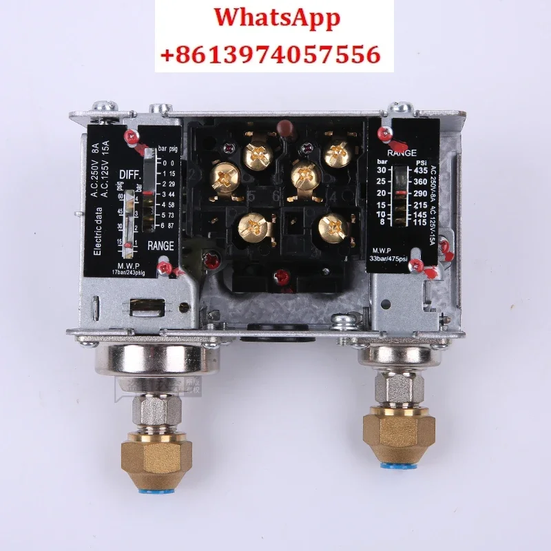 Pressure controller High and low pressure gas switch, air conditioner automatic vacuum controller 830HM
Pressure controller High and low pressure gas switch, air conditioner automatic vacuum controller 830HM