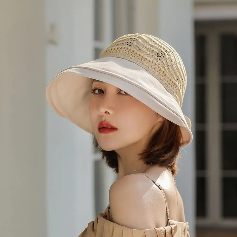 Panama Caps Sunscreen Knitted Bowknot Fisherman Hats Anti-UV Breathable Bow Empty Top Hat Sunshade Adjustable Beach Cap Unisex
Panama Caps Sunscreen Knitted Bowknot Fisherman Hats Anti-UV Breathable Bow Empty Top Hat Sunshade Adjustable Beach Cap Unisex
