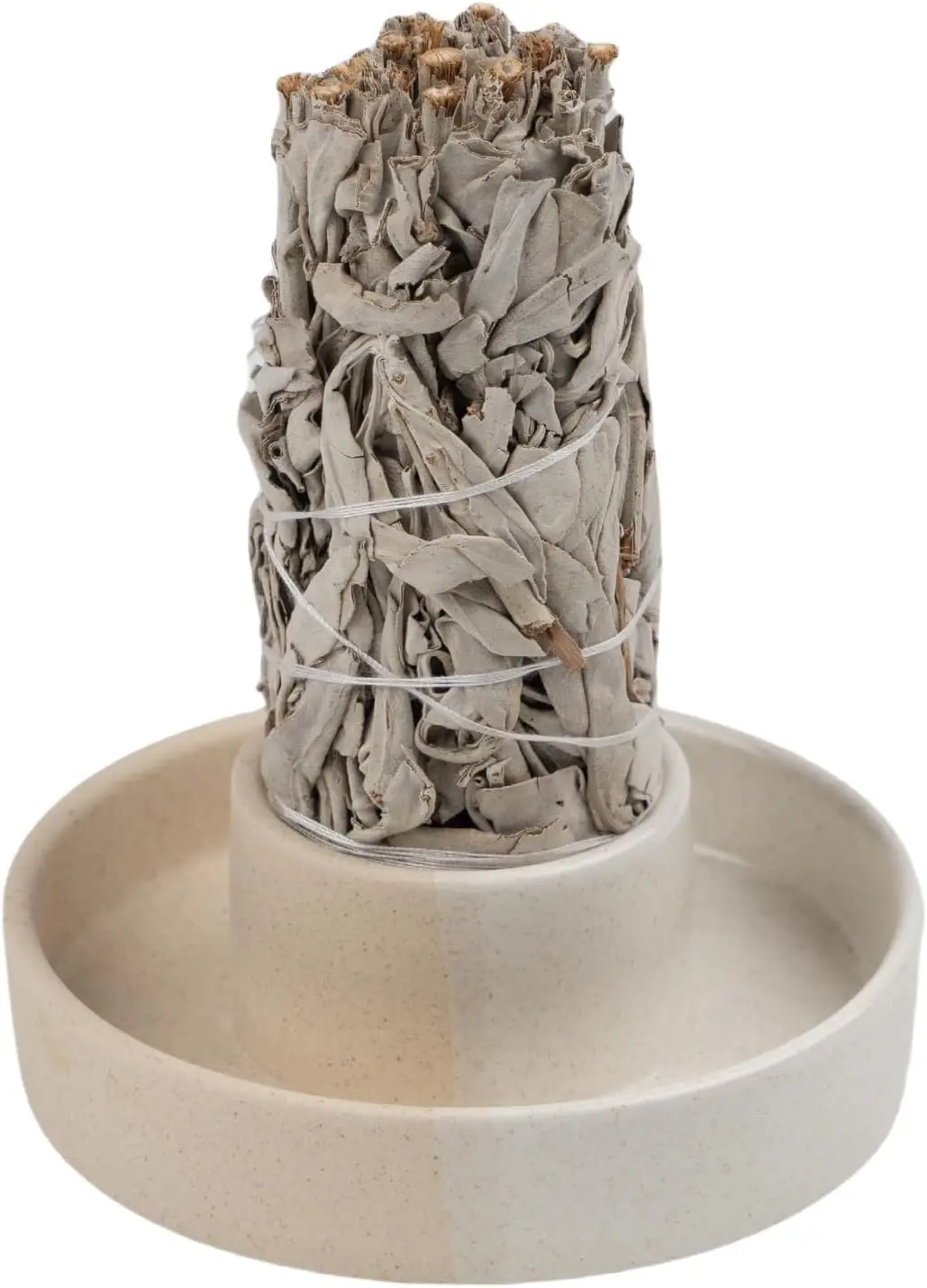 Sage Holder & Incense Burner Set - Ceramic Smudge Bowl for Palo Santo, White Sage Bundle (Sage Not Included)
Sage Holder & Incense Burner Set - Ceramic Smudge Bowl for Palo Santo, White Sage Bundle (Sage Not Included)