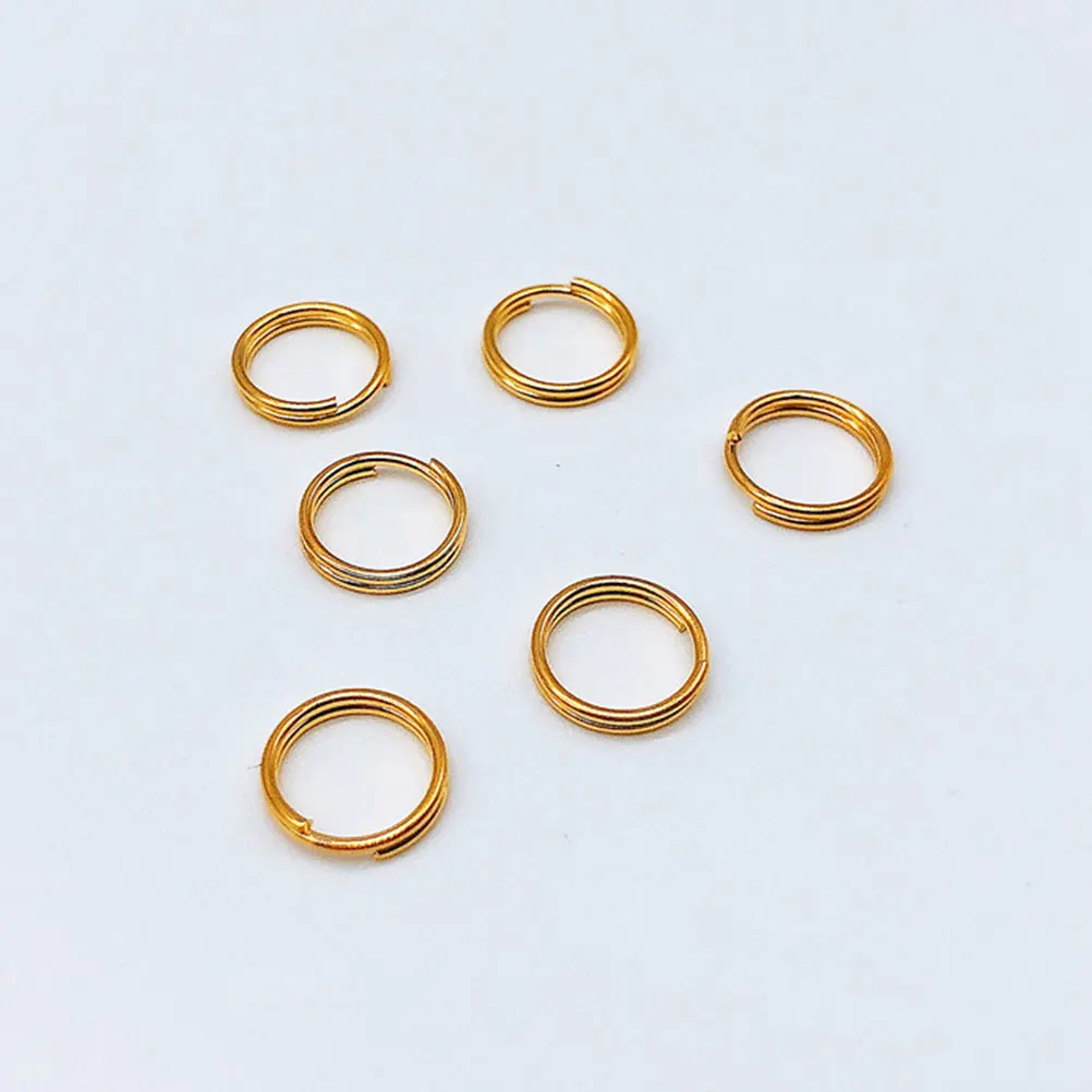 500Pcs 6mm Jewelry Findings Rings Unique Practical DIY Earrings Making Materials Set Round Shape Double Circle Golden
500Pcs 6mm Jewelry Findings Rings Unique Practical DIY Earrings Making Materials Set Round Shape Double Circle Golden