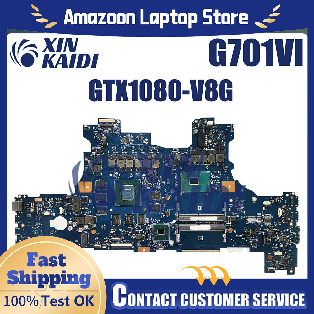 Материнская плата для ASUS ROG G701 G701V G701VIC G701VID G701VIH G701VIK R02 G700VIK G702VIK G701VX G701VL G701VIF G701VIP G701VI
Материнская плата для ASUS ROG G701 G701V G701VIC G701VID G701VIH G701VIK R02 G700VIK G702VIK G701VX G701VL G701VIF G701VIP G701VI