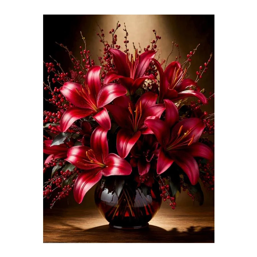 Still Life Flower and Vase Diy Diamond Art Painting Kits New Collection Floral Full Square Round Drill Mosaic Embroidery Picture
Still Life Flower and Vase Diy Diamond Art Painting Kits New Collection Floral Full Square Round Drill Mosaic Embroidery Picture