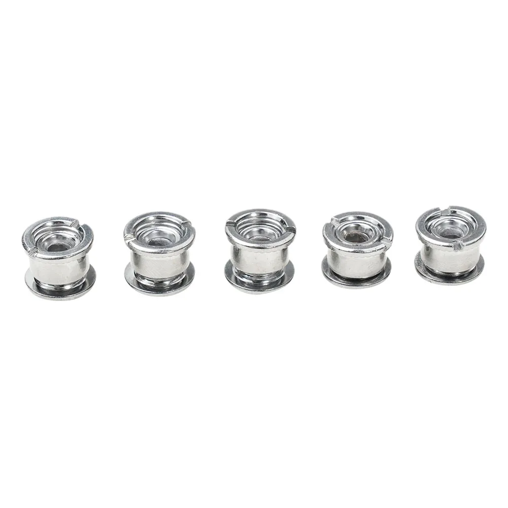 Silver Chainring Screws Single Stainless Steel Triple Bolts 5Pcs Double Mountain Bike New Portable Pratical High Quality Hot
Silver Chainring Screws Single Stainless Steel Triple Bolts 5Pcs Double Mountain Bike New Portable Pratical High Quality Hot