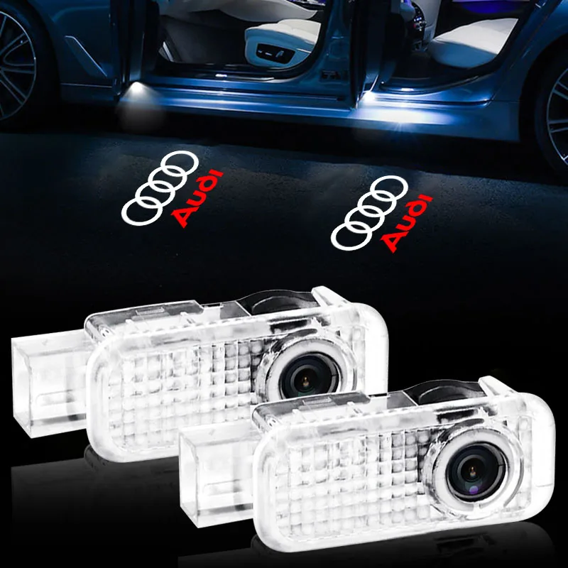 For Audi Quattro A3 A4 A6 A5 Q5 A1 Q7 Q3 Q2 Q8 A7 A8 TT S Line RS 2PCS Led Car Door Laser Welcome Light Emblem Car Accessories
For Audi Quattro A3 A4 A6 A5 Q5 A1 Q7 Q3 Q2 Q8 A7 A8 TT S Line RS 2PCS Led Car Door Laser Welcome Light Emblem Car Accessories