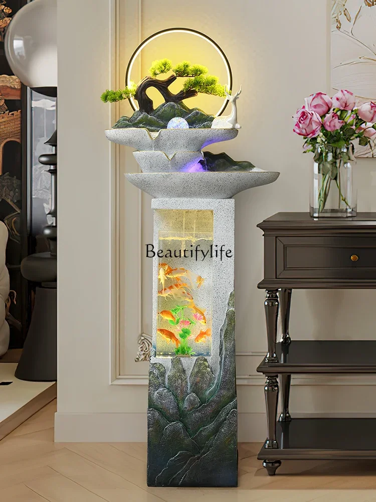 yj9 Modern Light Luxury Rockery Loop Flowing Water Ornaments Living Room Fish Tank Waterscape Decorations
yj9 Modern Light Luxury Rockery Loop Flowing Water Ornaments Living Room Fish Tank Waterscape Decorations