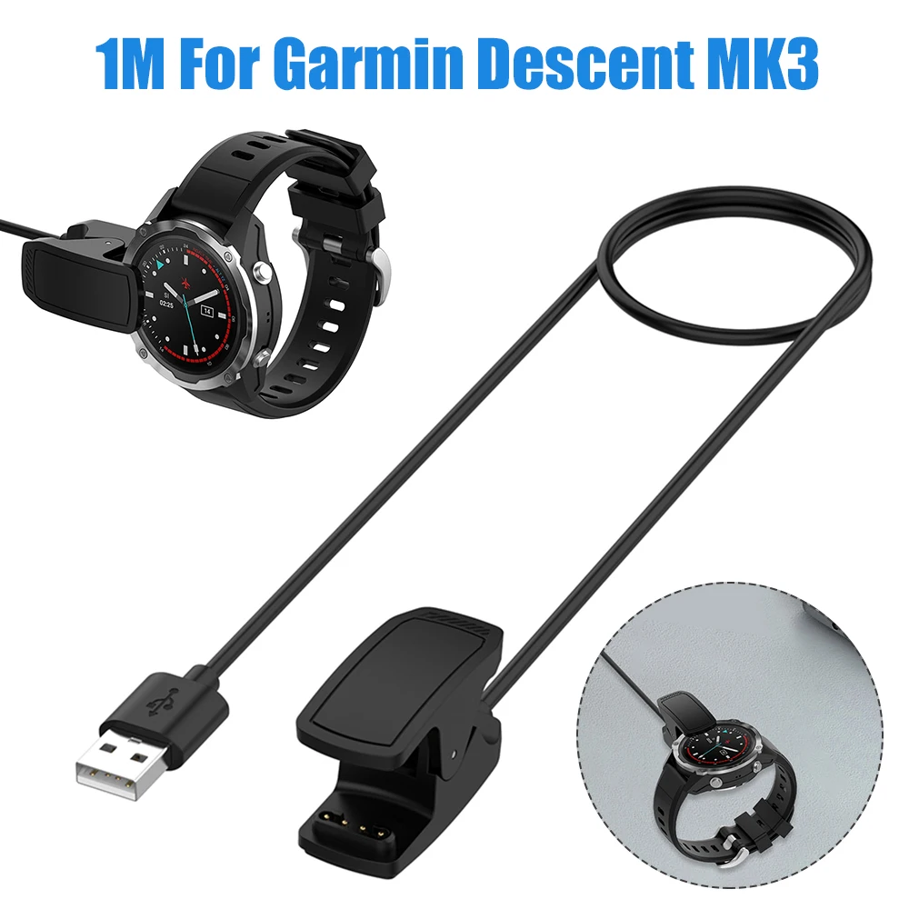 USB Charging Cable Charger Cable Line W/Data Transfer 1M Charging Cord Smartwatch Charger Cord for Garmin Descent MK3 MK3i
USB Charging Cable Charger Cable Line W/Data Transfer 1M Charging Cord Smartwatch Charger Cord for Garmin Descent MK3 MK3i