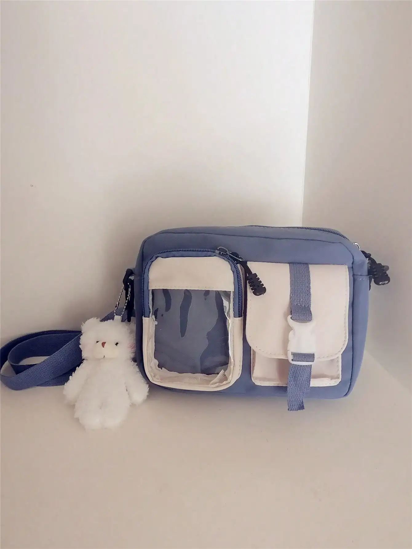 Women's Fashionable Crossbody Bag Cute Cloth Bag Universal With Accessory
Women's Fashionable Crossbody Bag Cute Cloth Bag Universal With Accessory