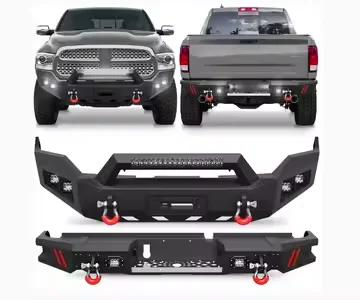Off-Road Steel — Front & Rear Bumpers 4x4 Pickup Trucks, Compatible with Ram 1500 (2009–2018)
Off-Road Steel — Front & Rear Bumpers 4x4 Pickup Trucks, Compatible with Ram 1500 (2009–2018)