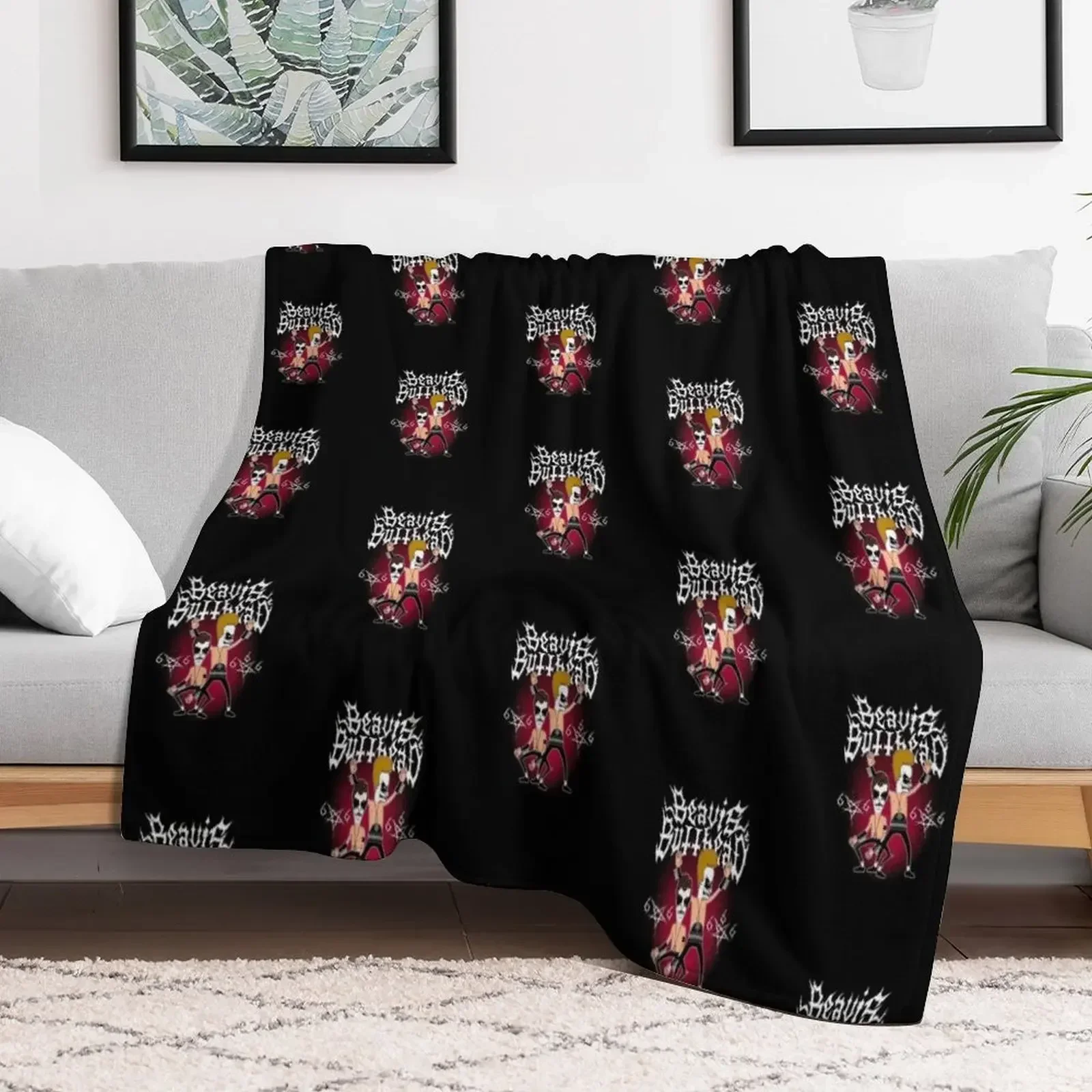 Beavis and Butthead - Funny Black Metal T-ShirtHeavy Metal ShirtCorpse Paint T-ShirtGoth Shirt Throw Blanket Retros Blankets
Beavis and Butthead - Funny Black Metal T-ShirtHeavy Metal ShirtCorpse Paint T-ShirtGoth Shirt Throw Blanket Retros Blankets