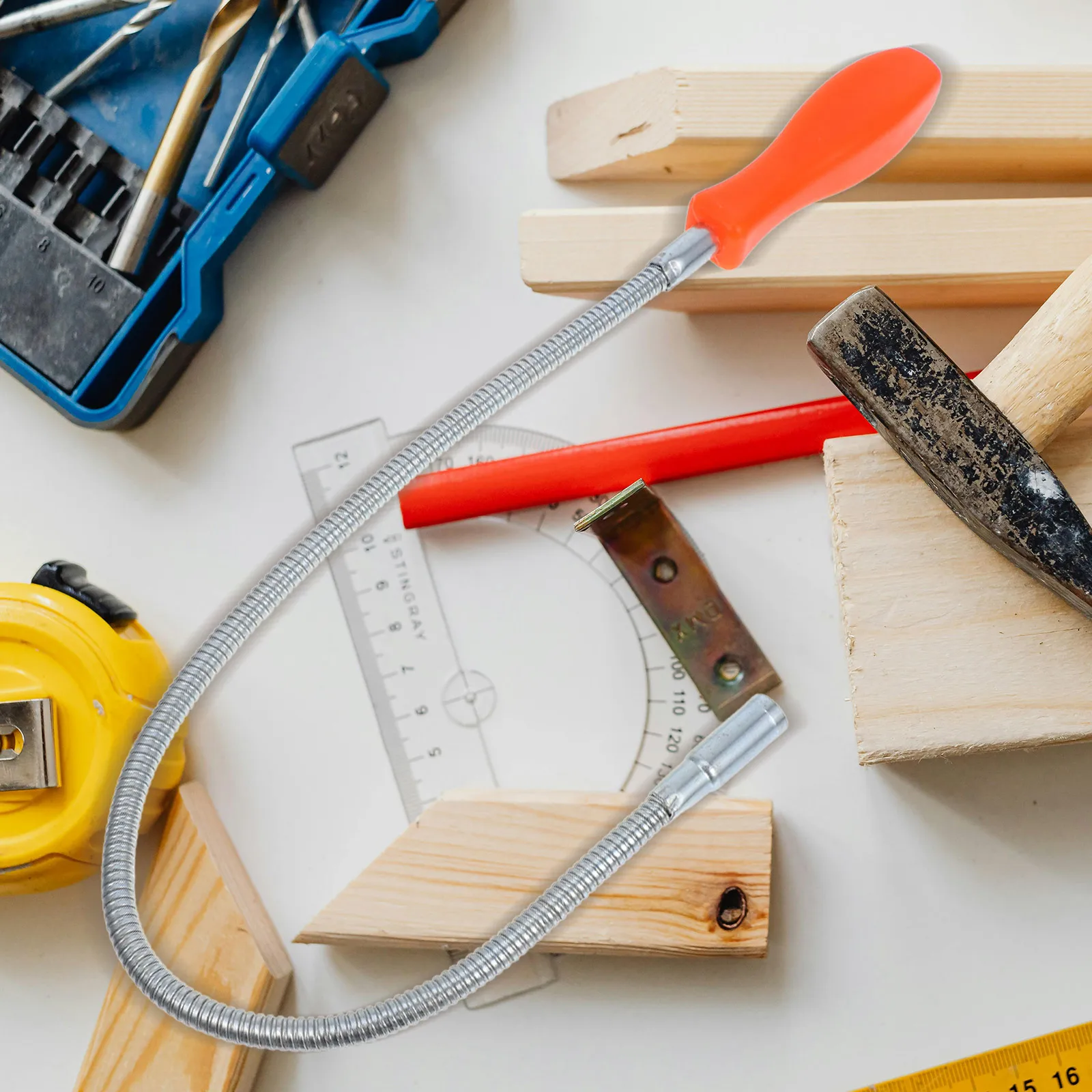 Magnetic Metal Pickup Tool Flexible Long Reach Grabber Powerful Bendable Retrieval W Durable Material Home Office Workshop
Magnetic Metal Pickup Tool Flexible Long Reach Grabber Powerful Bendable Retrieval W Durable Material Home Office Workshop