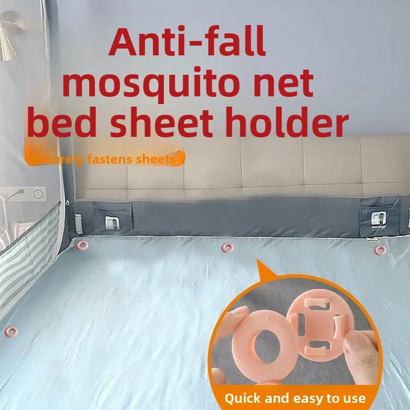 No- Stitch No- Needle Mosquito Net Bed Sheet Fixator Anti- Fall Home Use Invisible Magic Fastener Bed Sheet Holder
No- Stitch No- Needle Mosquito Net Bed Sheet Fixator Anti- Fall Home Use Invisible Magic Fastener Bed Sheet Holder